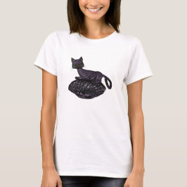 Camiseta Nápoles para Gatos Roxos