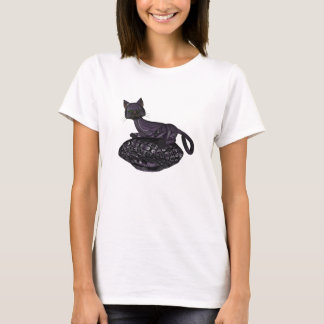 Camiseta Nápoles para Gatos Roxos