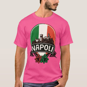 Camiseta Napoli Itália Retro Região Italiana Design 2