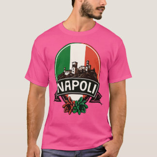 Camiseta Napoli Itália Retro Região Italiana Design 2