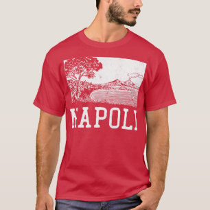Camiseta Napoli Retro Região Italiana Design