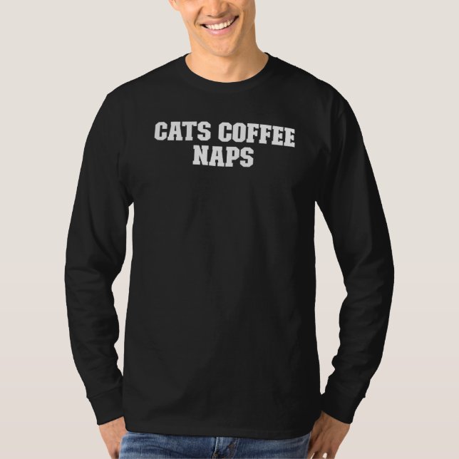 Camiseta Naps de café de Pai piada (Frente)