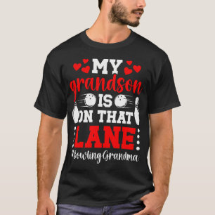 Camiseta Naquela Pista de Boliche Avó de Uma Jogadora de Bo