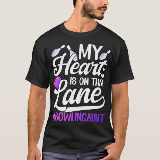 Camiseta Naquela Pista de Boliche Tia de um Jogador de Boli