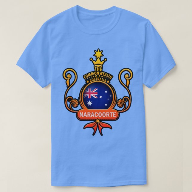 Camiseta Naracoorte Austrália do Sul (Frente do Design)