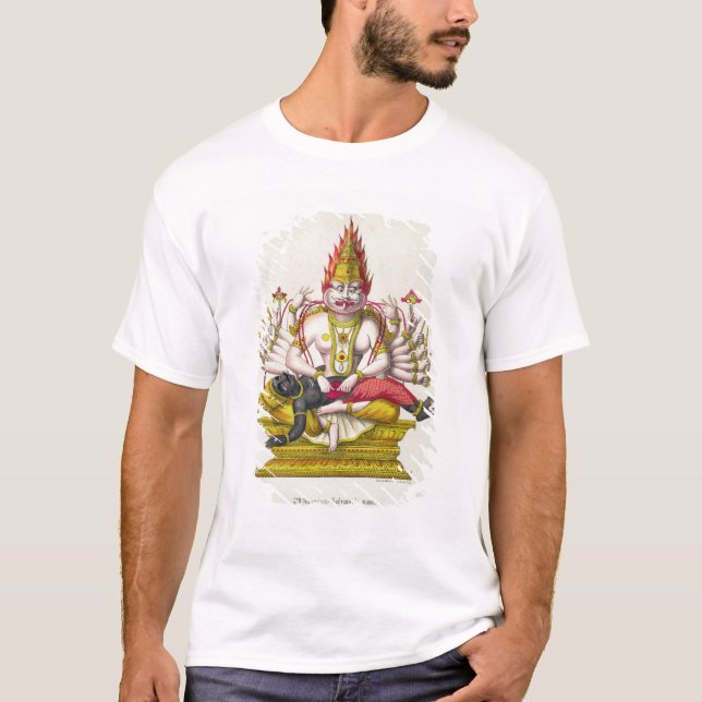 Camiseta Narasimha, gravado por de Marlet (litho da cor) (Frente)