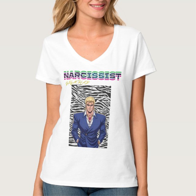 Camiseta Narcisista Gigachad (Frente)