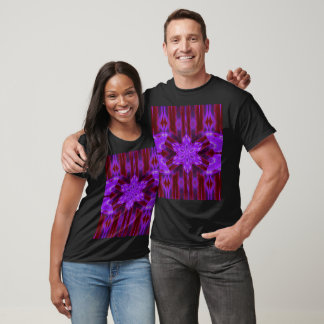 Camiseta Narciso em Floral Gráfico Boêmio de Veludo
