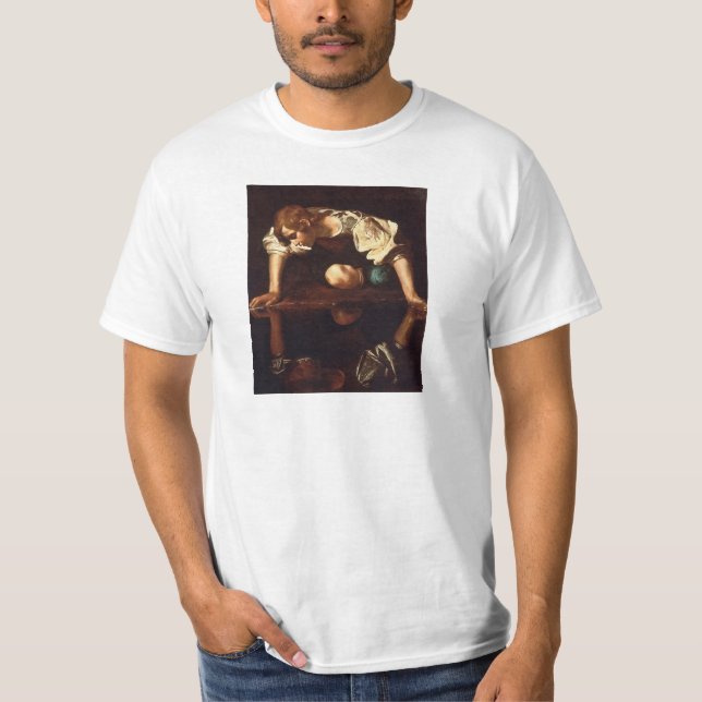Camiseta Narcissus Caravaggio (Frente)