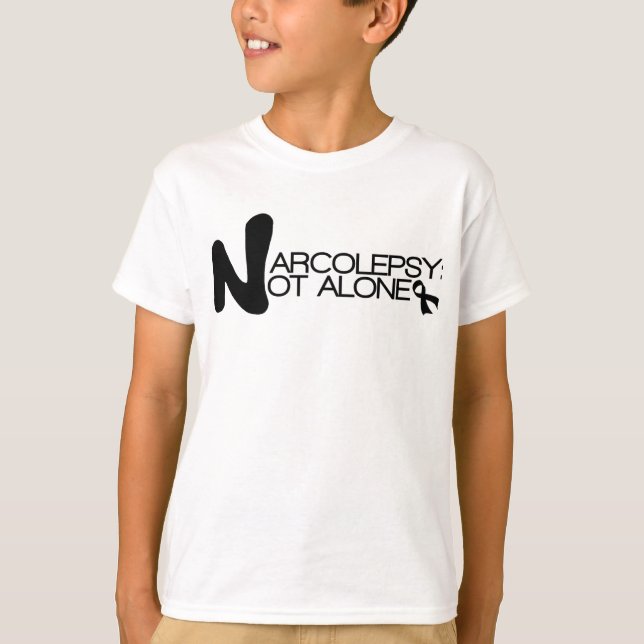 Camiseta NARCOLEPSY: NÃO o clássico de ALONE™ caçoa o (Frente)