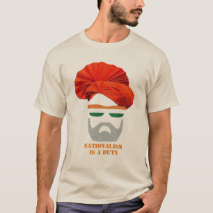 Camiseta Narendra Modi Primeiro Ministro nacionalismo na Í