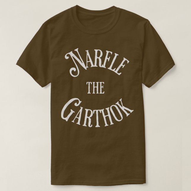 Camiseta Narfle o Garthok (Frente do Design)