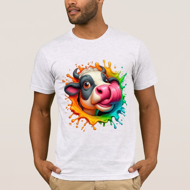 Camiseta Nariz a lamber vaca (Frente)