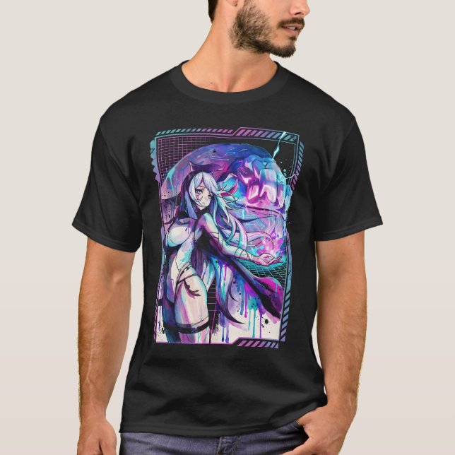 Camiseta Narja Caos Zero Pesadelo Versátil Jack de Todos os (Frente)