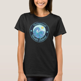 Camiseta Narragansett Ri Rhode Island Souvenir Sur Náutico
