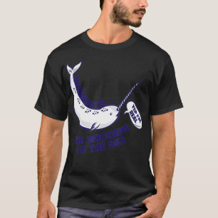 Camiseta Narrativas Os Unicórnios Do    MarTee De Peixes E