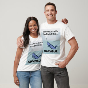 Camiseta Narval Conectado Com O Universo