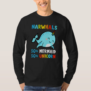 Camiseta Narval Oceanólogo Animal Marinho Baleia Oceano  3