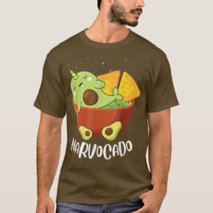 Camiseta Narvocado Narwhal Avocado Guacamole Vegan