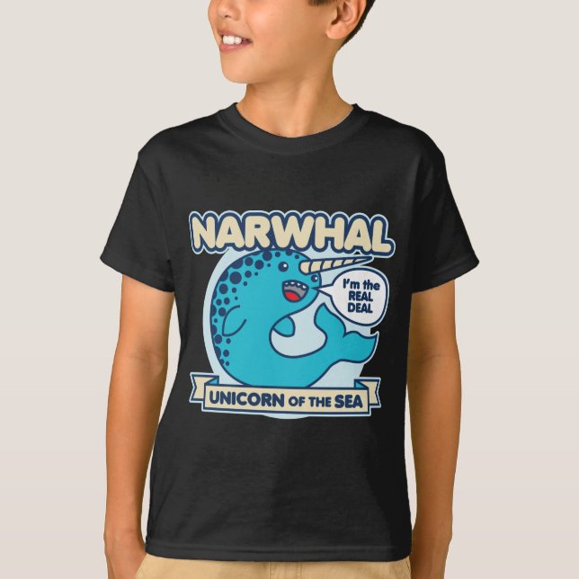 Camiseta Narwhal (Frente)