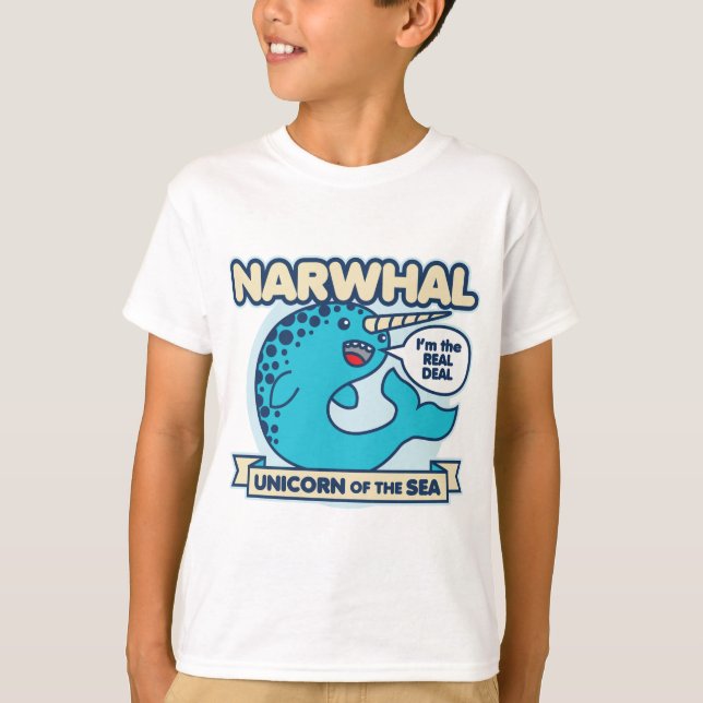 Camiseta Narwhal (Frente)