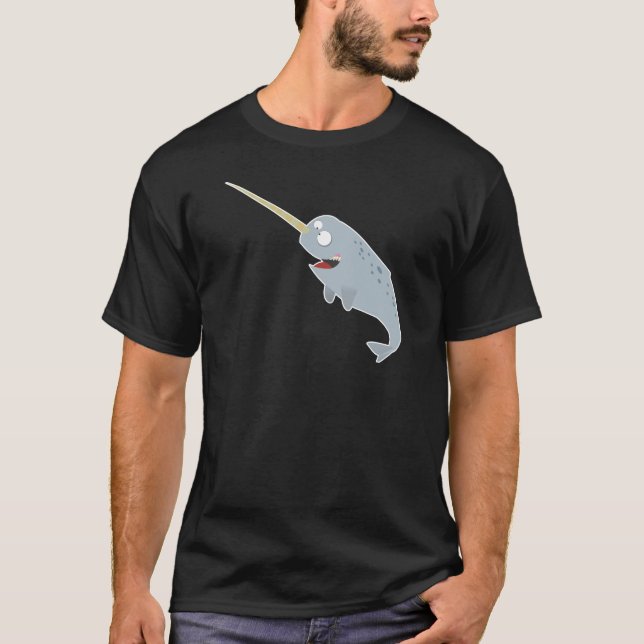 Camiseta narwhal (Frente)