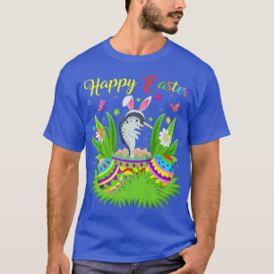 Camiseta Narwhal Fish Lover Floral Easter Egg Funny Narwhal