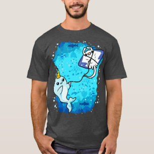Camiseta Narwhal Flying Manta Ray Kite