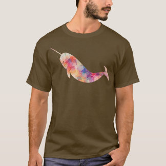 Camiseta Narwhal Geométrico