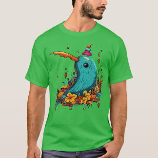 Camiseta Narwhal Halloween