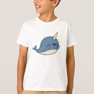 Camiseta Narwhal Kawaii