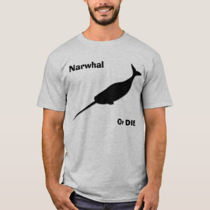 Camiseta Narwhal ou morre!