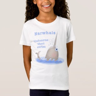Camiseta Narwhal Unicórnio