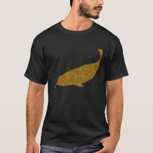 Camiseta Narwhale Para Mulheres Meninas Narbaleias