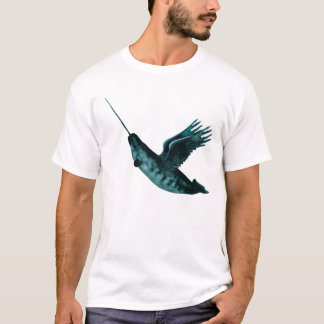 Camiseta Narwhale voado