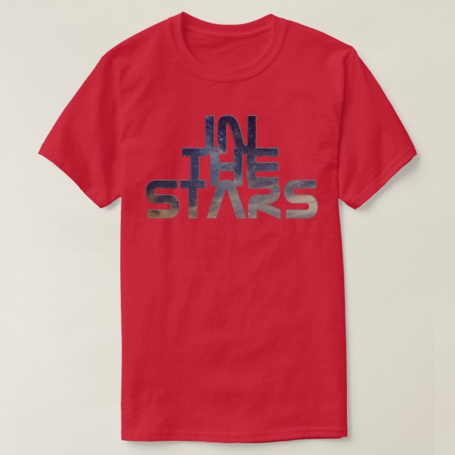 Camiseta Nas Estrelas (Frente do Design)