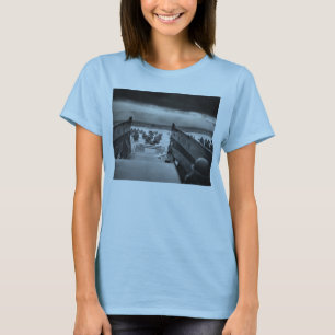 Camiseta Nas maxilas da segunda guerra mundial Omaha da