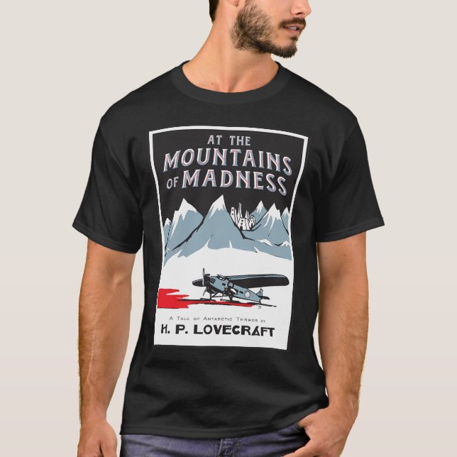 Camiseta Nas Montanhas Da Loucura (Frente)