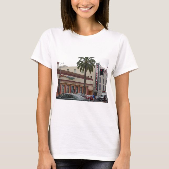 Camiseta Nas Ruas do Boulevard de Hollywood (Frente)
