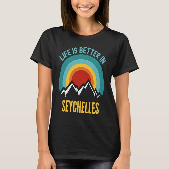 Camiseta nas Seychelles (Frente)