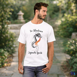 Camiseta Nas Sombras, As Lendas Ignitam - Dragão Misterioso