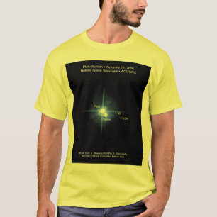 Camiseta NASA/Pluto/Charon/Nix/Hydra
