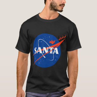 Camiseta NASA Santa Christmas and XMas Gift boy