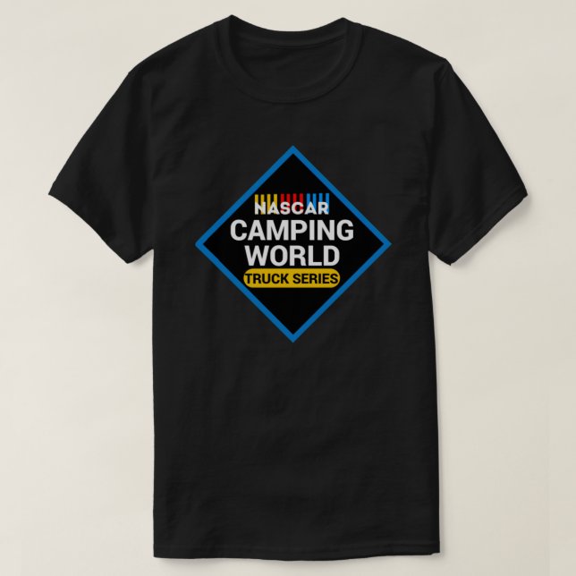 Camiseta Nascar Camping World Truck Series Essential T-Shir (Frente do Design)