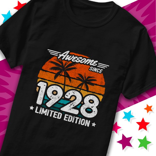 Camiseta Nascer 1928 Edição Limitada Versão Retroativa Desd (Criador carregado)