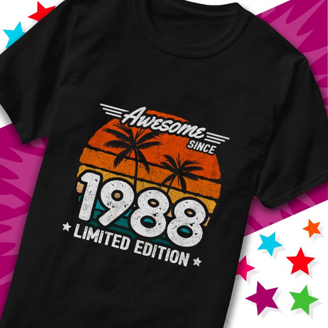 Camiseta Nascer 1988 Edição Limitada Edição Retroativa Desd (Criador carregado)