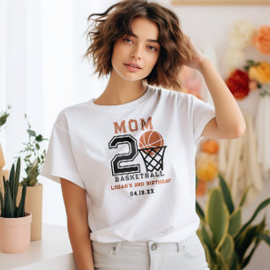 Camiseta Nascer 2 - Basquete   Segundo aniversário de espor