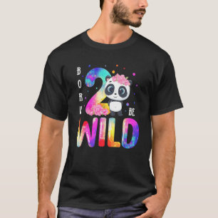 Camiseta Nascer 2 Ser Selvagem Desorte De Aniversário Garot