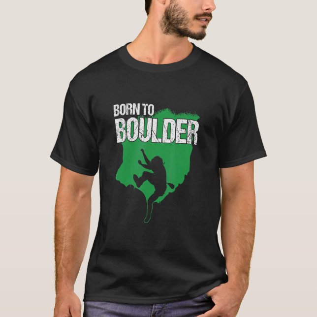 Camiseta Nascer A Boulder Climtainering Carabiner A (Frente)
