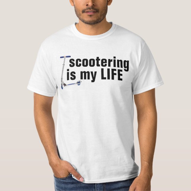Camiseta nascer a scoot (Frente)